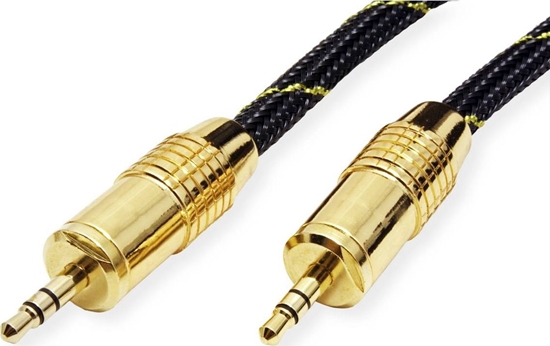 Изображение Roline GOLD 3.5mm Audio Connetion Cable, M/M, 2.5 m