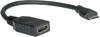 Picture of Roline HDMI High Speed Cable + Ethernet, A - C, F/M, 0.15 m