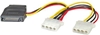 Picture of Roline Internal Y-Power Cable, SATA to 3x 4-pin HDD, 0.2 m
