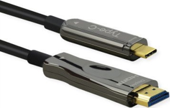 Изображение Roline Type C - HDMI (AOC) Cable, 4K60, M/M, 30 m