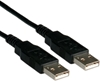Picture of Roline USB 2.0 Cable, A - A, M/M, black, 4.5 m