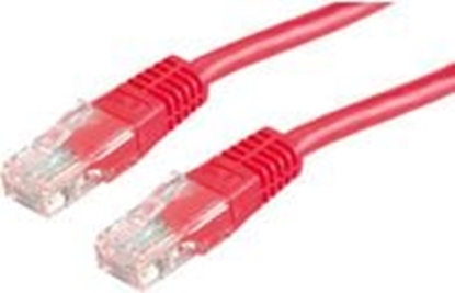 Picture of Roline UTP Patch Cord Cat.5e (Class D), red, 0.5 m