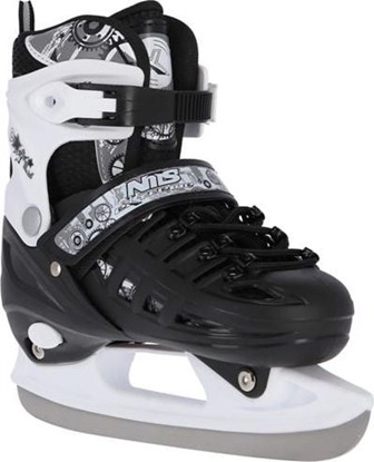 Attēls no Rolki Nils Extreme NH10905 z wymienn poz regulowane czarno-biae r. 31-34