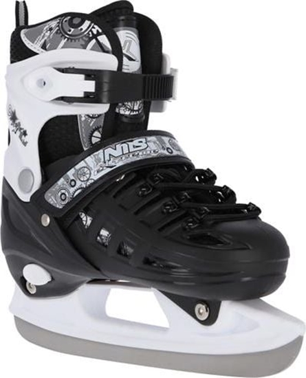 Picture of Rolki Nils Extreme NH10905 z wymienn poz regulowane czarno-biae r. 39-42