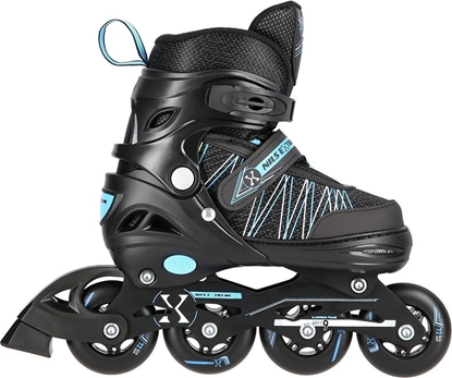 Attēls no Rolki Nils Extreme NH11912-A z wymienn poz regulowane czarne r. 31-34