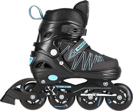 Picture of Rolki Nils Extreme NH11912-A z wymienn poz regulowane czarne r. 31-34