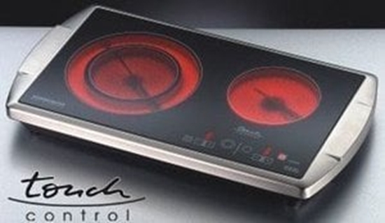 Picture of Rommelsbacher Podwójna pyta grzewcza CT 3403 / TC (stal nierdzewna / czarny)