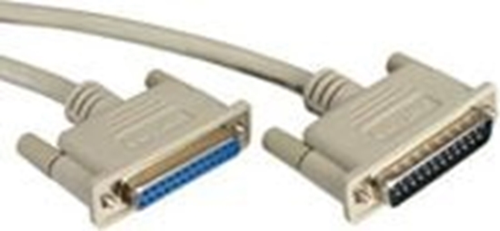 Изображение RS232 kabelis,DB25 M-F 3m
