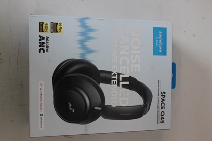 Изображение SALE OUT. Anker Soundcore Space Q45 Over-ear Headphones, Black | Anker Soundcore Headphones | Space Q45 | Bluetooth | Over-ear | Microphone | USED, DIRTY | Wireless | Black