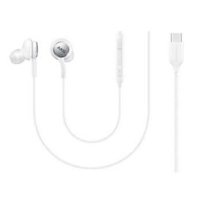 Изображение Samsung EO-IC100BWE AKG Handfree - In-Ear Headset Mic/Remote with Type-C plug White (OEM)