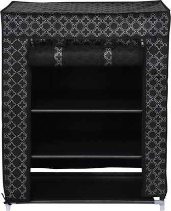 Attēls no Saska Garden Szafa tekstylna garderoba na buty 58x28x73 cm Ornament