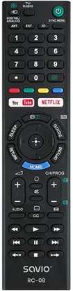 Picture of Savio Universal remote controller for Sony TV RC-08