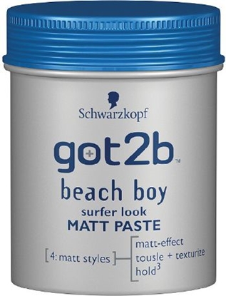 Attēls no Schwarzkopf Got2b Beach Boy Pasta modelujca matujca 100 ml