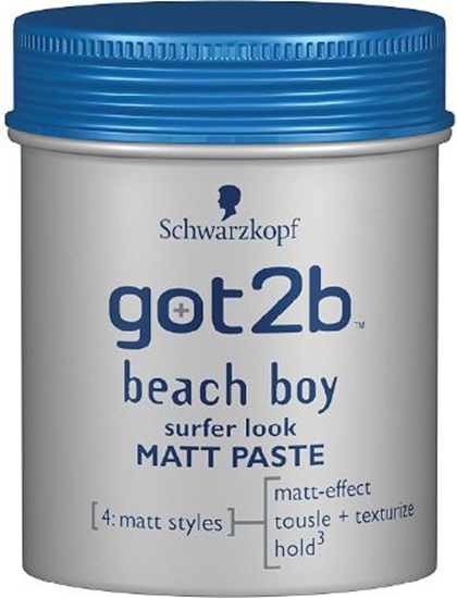 Изображение Schwarzkopf Got2b Beach Boy Pasta modelujca matujca 100 ml