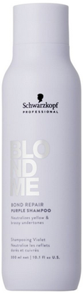 Picture of Schwarzkopf Professional BlondMe Bond Repair Purple Shampoo 300ml
