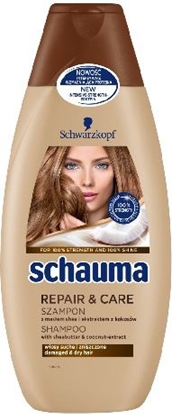 Attēls no Schwarzkopf Schauma Szampon do wosów Repair & Care 400 ml