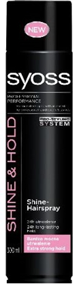 Attēls no Schwarzkopf Syoss Shine & Hold Lakier do wosów nadajcy poysk extra mocny 300 ml