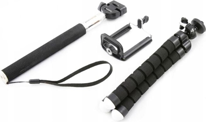 Picture of Selfie stick Xrec SB3044 3w1 czarny