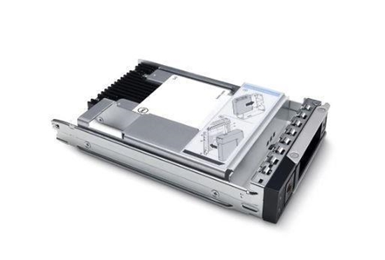 Picture of DELL 480GB SSD SATA 6GBPS READ INTENSIVE 512E 2.5" WITH 3.5" HYB CARRIER 1DWPD