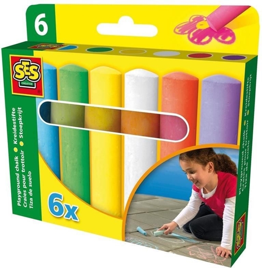 Picture of SES Kreda kolorowa do chodników - 6 kolorów (209211)