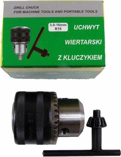 Picture of Silver GÓWKA DO WIERTARKI 16mm-B16-KLUCZYK / SILVER EXV003