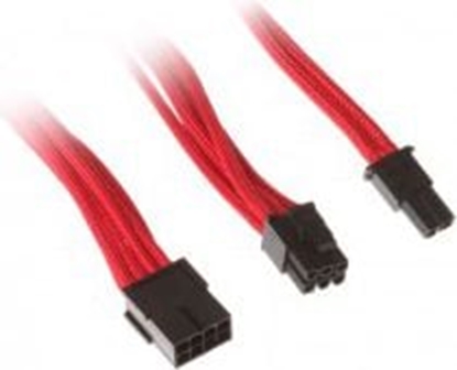Picture of SilverStone PCIe 8-pin - PCIe 8-pin, 0.25m, Czerwony (SSTPP07PCIR)