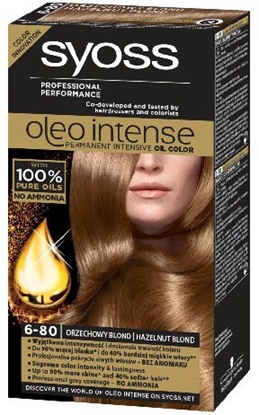 Изображение Syoss Farba do wosów Oleo 6-80 orzechowy blond