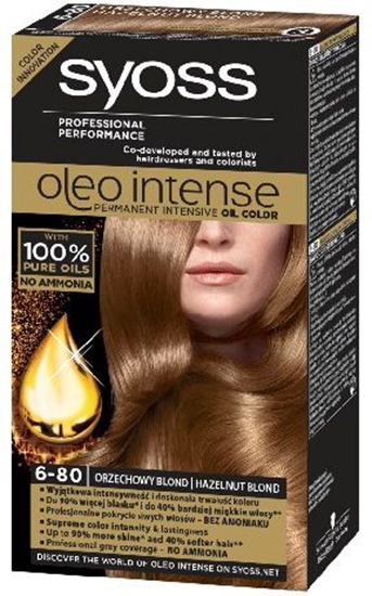 Picture of Syoss Farba do wosów Oleo 6-80 orzechowy blond