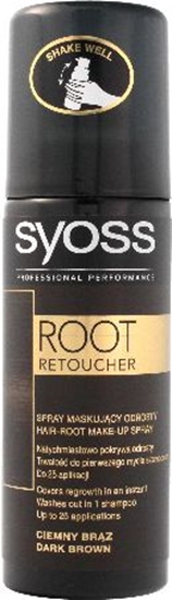 Изображение Syoss Syoss Root Retoucher Spray maskujcy odrosty Ciemny Brz 120ml