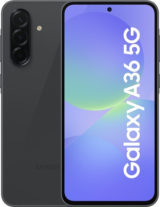 Изображение MOBILE PHONE GALAXY A36 5G/256GB BLACK SM-A366B SAMSUNG