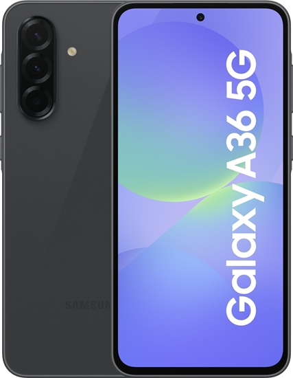 Изображение MOBILE PHONE GALAXY A36 5G/256GB BLACK SM-A366B SAMSUNG
