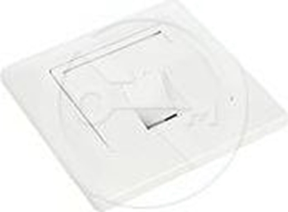 Picture of Solarix Modularne gniazdko 1 port pod tynk biae (SX9-1-0-WH)