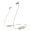 Picture of Sony WI-C100 Headset Wireless In-ear Calls/Music Bluetooth Beige