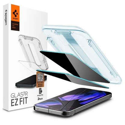 Attēls no SPIGEN GLAS.TR "EZ FIT" PRIVACY GLASS 2-PACK GOOGL