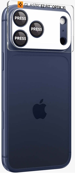 Изображение Spigen OSONA APARATU OPTIK PRO XL GLAS.TR EZ FIT CAMERA PROTECTOR IPHONE 17 PRO BLUE