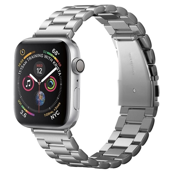 Изображение Spigen SPIGEN MODERN FIT BAND APPLE WATCH 1/2/3/4 (42/44MM) SILVER uniwersalny