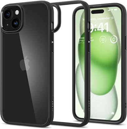 Attēls no Spigen ULTRA HYBRID IPHONE 15 PLUS MATTE BLACK