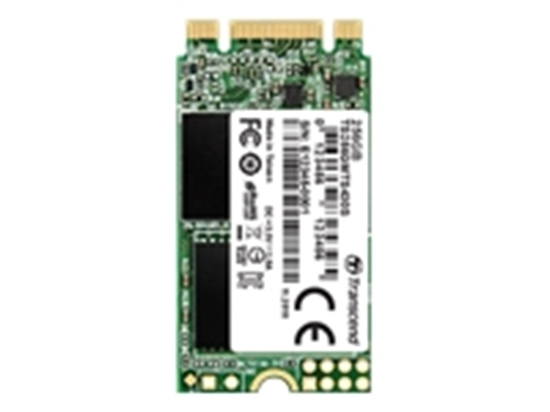 Picture of SSD|TRANSCEND|430S|256GB|M.2|SATA 3.0|TLC|Write speed 400 MBytes/sec|Read speed 530 MBytes/sec|MTBF 1000000 hours|TS256GMTS430S