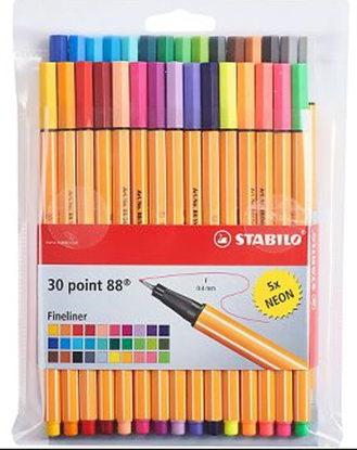 Изображение Stabilo Cienkopis 30 kolorw