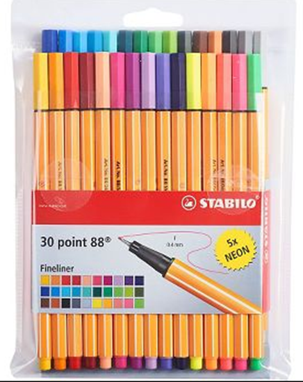 Изображение Stabilo Cienkopis 30 kolorw