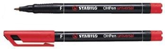 Picture of STABILO OHPen permanent marker Red 1 pc(s)