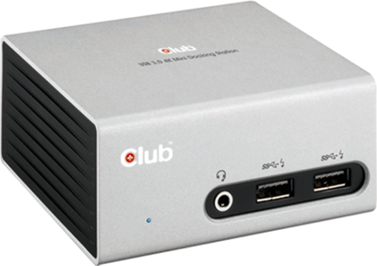 Picture of Stacja/replikator Club 3D SenseVision 4K Mini Docking Station USB 3.0 (CSV-3104D)