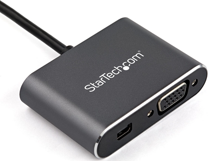 Изображение Stacja/replikator StarTech USB-C (CDP2MDPVGA)