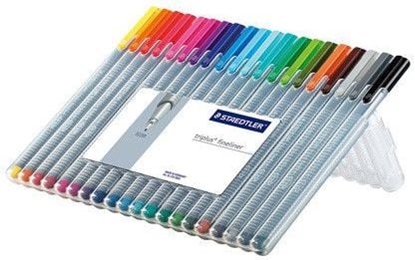 Изображение Staedtler Cienkopis triplus 20 kolorów