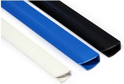 Picture of Staples Listwa wsuwana do oprawy dokumentów, standard 15mm, czerwony, opakowanie 50 szt.