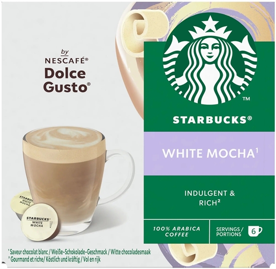 Picture of Starbucks Kapsuki Nescafé Dolce Gusto White Mocha 12 sztuk