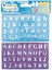 Изображение Starpak Szablony plastik, Literki (276076)