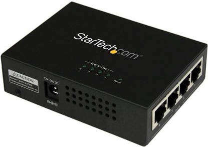 Picture of StarTech 4PORT GIGABIT POE+ MIDSPAN (POEINJ4G)