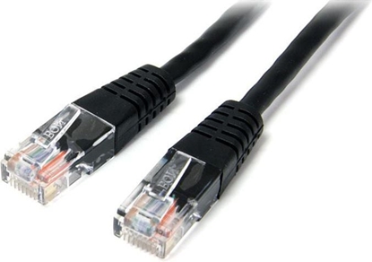 Attēls no StarTech CAT5E Patchcord 15M Czarny (M45PAT15MBK)
