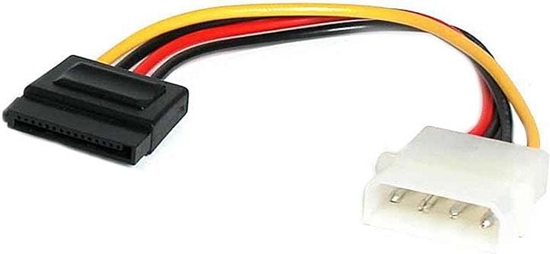 Picture of StarTech Molex - SATA, 0.15m, Wielokolorowy (SATAPOWADAP)